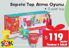 SEPETE TOP ATMA OYUNU